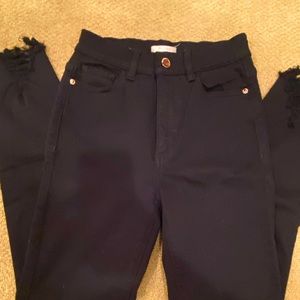DL1961 black jean / stretch